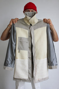 Wool Lined Grey Coat