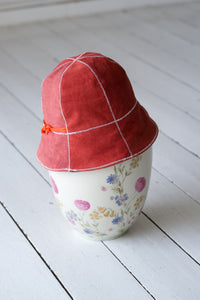 Peached Cotton Bell Hat