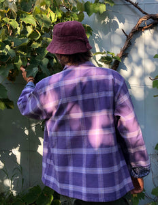 Purple Check Carry Jacket