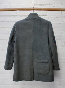 Dyed Wool Coat