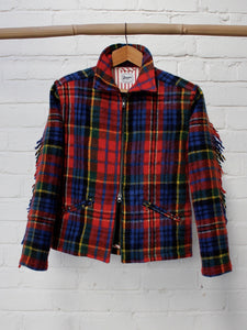 Wool Fringe Jacket