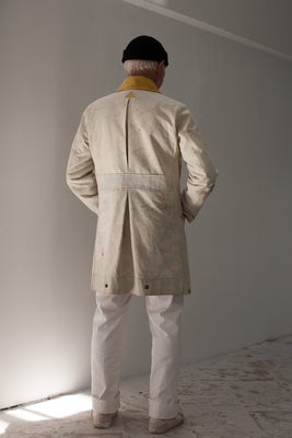 Wool Lined Canvas Coat